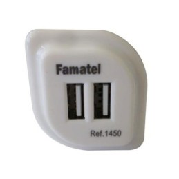 CARGADOR USB DOBLE 1450