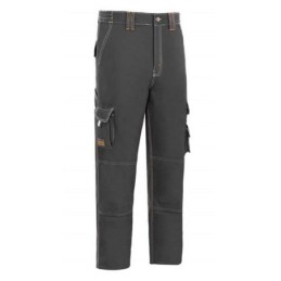PANTALON STRETCH GRIS TALLA...