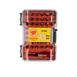 JUEGO 45 PUNTAS 6,3X25MM+...