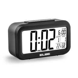 RELOJ DESPERTADOR NEGRO...