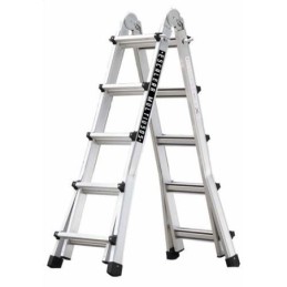 ESCALERA MULTIUSO AL. 5X5...