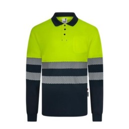 POLO GRIS BICOLOR M/L ALTA...