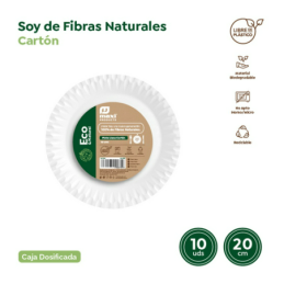 PLATO CARTON BIODEGRADABLE...