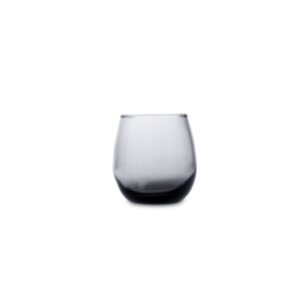 VASO BAJO VIDRIO ECO NEGRO...