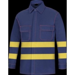CAMISA A.V. AZUL/AMARILLO...