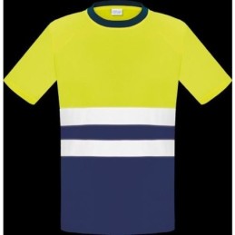 CAMISETA AV BICOLOR...