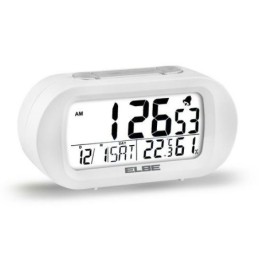 RELOJ DESPERTADOR BLANCO...