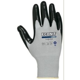 GUANTE ECO-NIT NEGRO T-10...